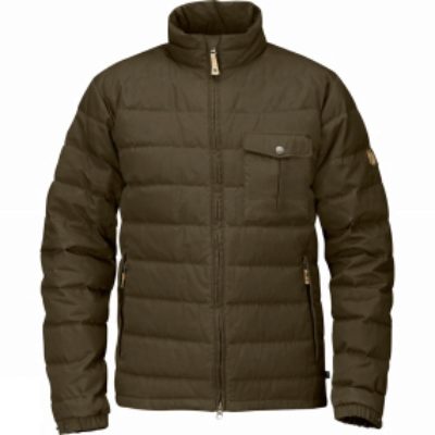 Fjallraven Mens Övik Lite Jacket Dark Olive Fjallraven Mens Övik Lite Jacket Dark Olive